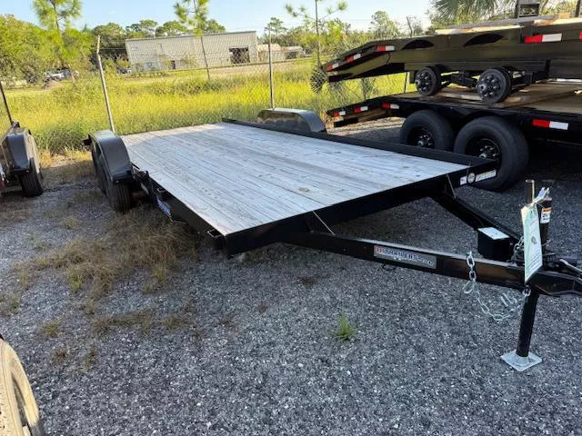 2025 Triple Crown Trailers, Inc. 2025 7 x 18 Car Hauler with Wood Decking