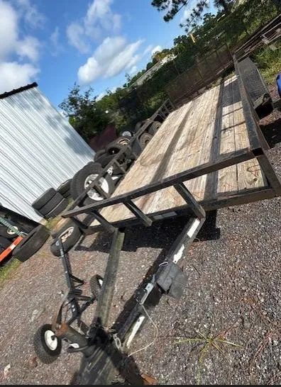 2018 Down 2 Earth Trailers 7X16 Dual Axle Utility Trailer