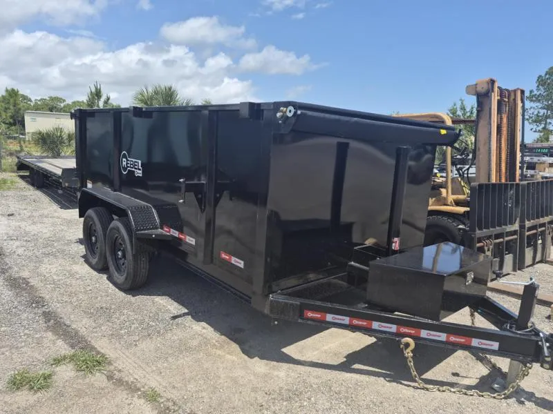 2026 UDUMP 7x14 Dump Trailer for Sale | 4? Sides | 14K GVWR Heavy Duty Dump Trailer