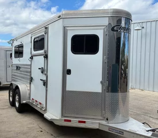 2019 Cimarron 2 Horse Straight Load Aluminum Trailer