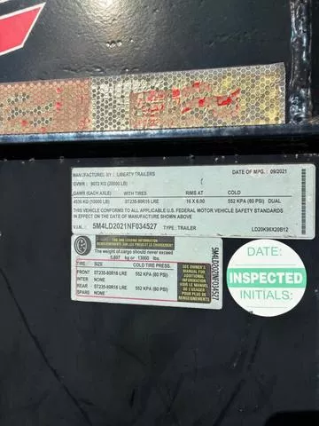 used Dump Trailers Liberty  for sale, in Mima, FL Thumbnail 2