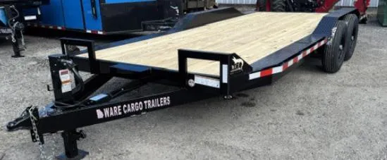 2026 Ware Cargo Trailers 8.5 x 20 Driveover Fender Trailer with 14000 GVWR