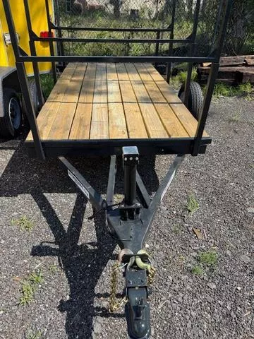 2025 Refurbished 4.5 x 9 Utility Trailer with New Wood, Jack, Lighting & Tires