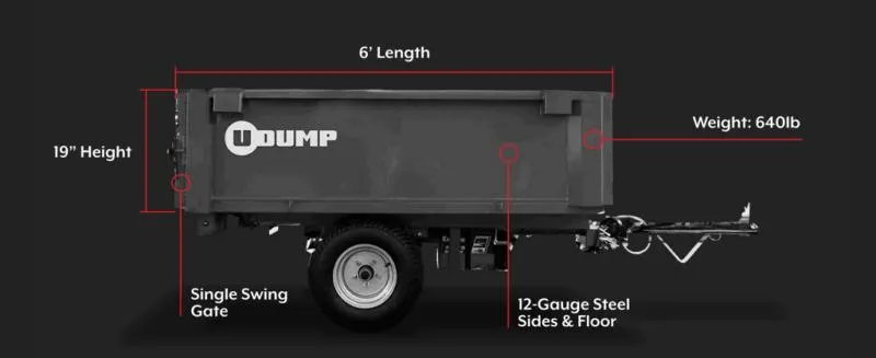new Dump Trailers U-Dump  for sale, in Mims, FL Thumbnail 3
