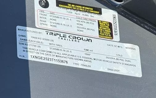 new Equipment / Flatbed Trailers Triple Crown Trailers  for sale, in Mims, FL Thumbnail 4