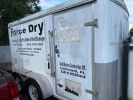 2007 Homesteader Trailers 2007 Enclosed Trailer White with Ramp Door