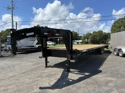 2026 Panther Cargo LLC 40 Ft Gooseneck Trailer (36+4) – Heavy Duty Equipment Trailer w/ Dovetail & R