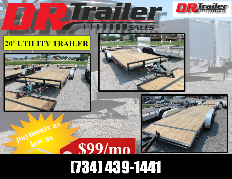 2022 PJ Trailers 20' SR 7K GVWR LANDSCAPE UTILITY TRAILER Utility Trailer 2022 PJ Trailers 20' SR 7K GVWR LANDSCAPE UTILITY TRAILER Utility Trailer