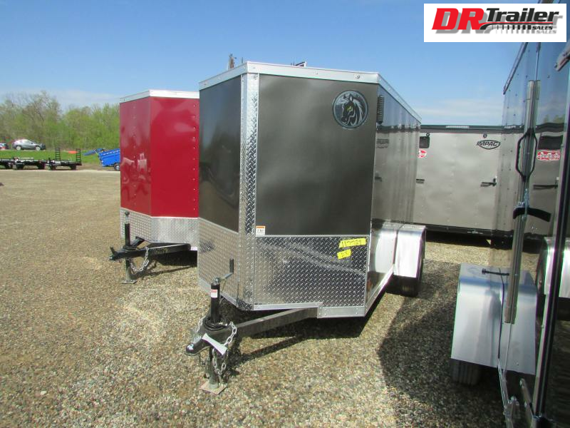 2024 Darkhorse Cargo 5' X 10' R ENCLOSED TRAILER WUTH REAR RAMP STOCK