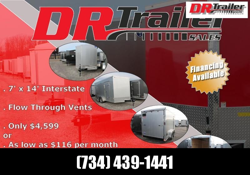 2021 Interstate 7' X 14' RD Enclosed Cargo Trailer 2021 Interstate 7' X 14' RD Enclosed Cargo Trailer