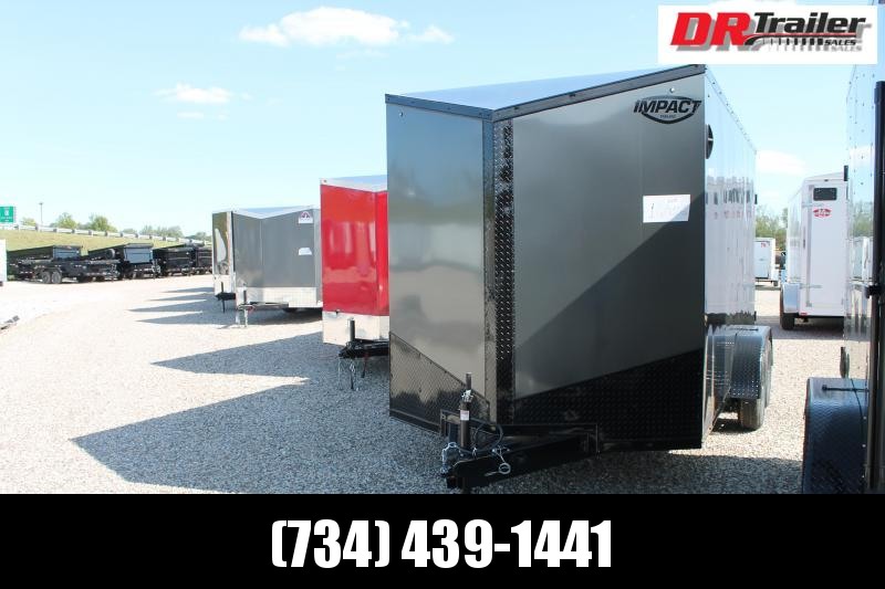 2022 Impact Trailers 7' X 14' + 12" R ENCLOSED TRAILER Enclosed Cargo Trailer 2022 Impact Trailers 7' X 14' + 12" R ENCLOSED TRAILER Enclosed Cargo Trailer