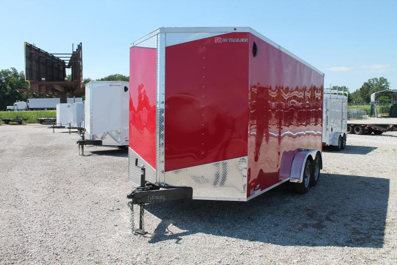 2021 RC Trailers 7' X 16' + 12" RD Enclosed Cargo Trailer 2021 RC Trailers 7' X 16' + 12" RD Enclosed Cargo Trailer