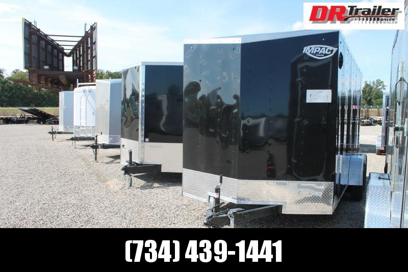 2022 Impact Trailers 7' X 16' + 12" R ENCLOSED TRAILER Enclosed Cargo Trailer 2022 Impact Trailers 7' X 16' + 12" R ENCLOSED TRAILER Enclosed Cargo Trailer