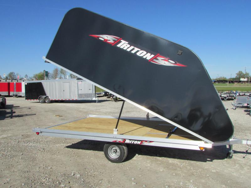 Triton Trailers XT 12 Tlt Style Snowmobile Trailer Triton Trailers XT 12 Tlt Style Snowmobile Trailer