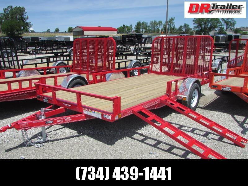 PJ Trailers 12 FT Landscape ATV Utility Trailer Near Me Trailer