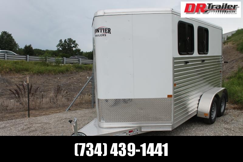 2023 Frontier 2 HORSE TRAILER Stock / Stock Combo Trailer 2023 Frontier 2 HORSE TRAILER Stock / Stock Combo Trailer