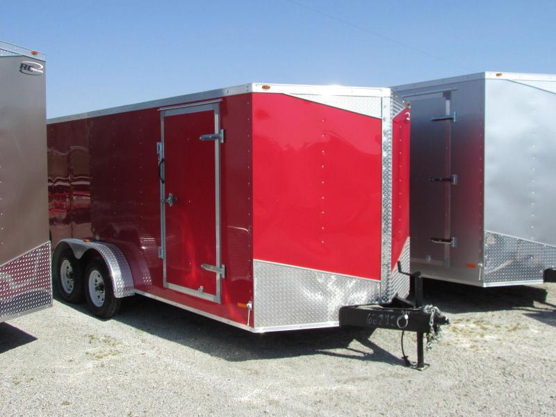RC Trailers RWT7X16TA2 Enclosed Cargo Trailer RC Trailers RWT7X16TA2 Enclosed Cargo Trailer