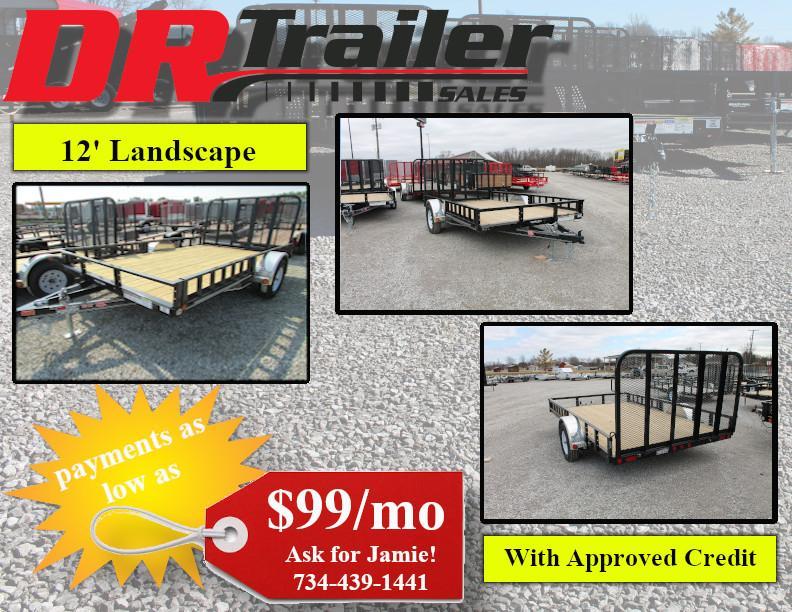 2020 PJ Trailers 12 FT Landscape ATV Utility Trailer 2020 PJ Trailers 12 FT Landscape ATV Utility Trailer