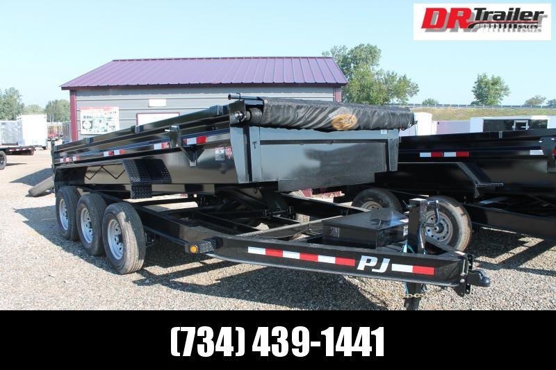 2022 PJ Trailers 16' DL 14K GVWR DUMP TRAILER Dump Trailer 2022 PJ Trailers 16' DL 14K GVWR DUMP TRAILER Dump Trailer