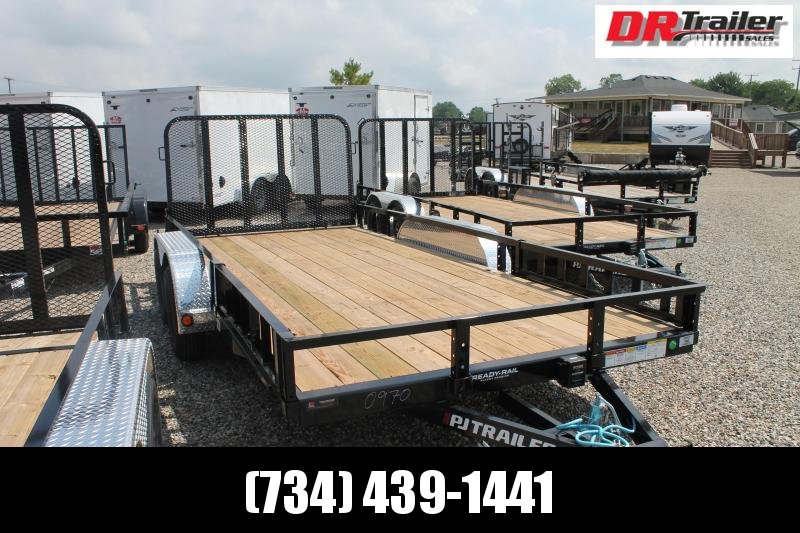 2023 PJ Trailers 16' RG ATV LANDSCAPE UTILITY TRAILER Utility Trailer 2023 PJ Trailers 16' RG ATV LANDSCAPE UTILITY TRAILER Utility Trailer