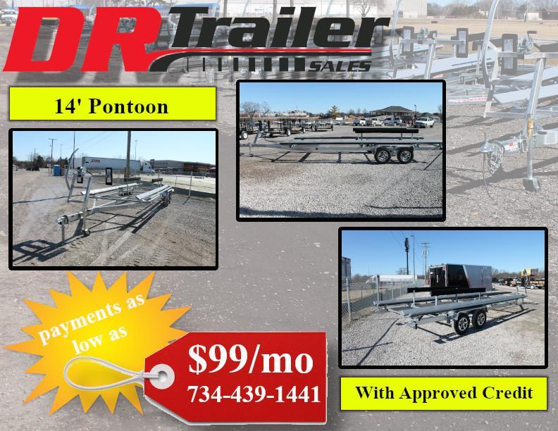 2020 Wolverine Trailers 14' Pontoon Trailer Boat Trailer 2020 Wolverine Trailers 14' Pontoon Trailer Boat Trailer