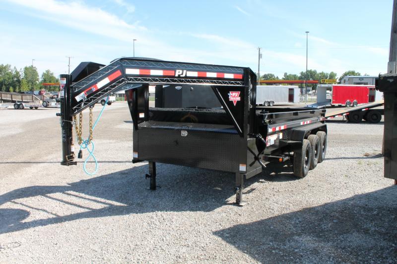 2021 PJ Trailers 16' DL GN Dump Trailer 2021 PJ Trailers 16' DL GN Dump Trailer
