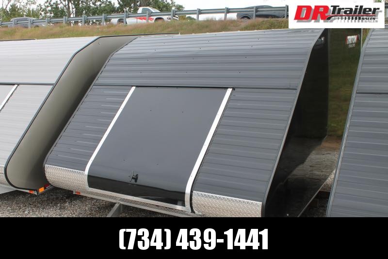 2022 Triton Trailers TC 128 ENCLOSED SNOW TRAILER Snowmobile Trailer