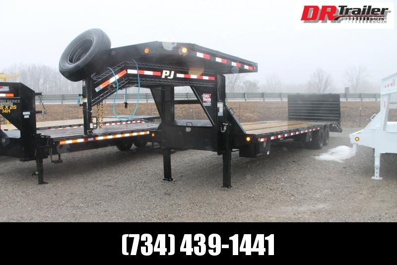 2021 PJ Trailers LD 33' POWER TAIL Flatbed Trailer 2021 PJ Trailers LD 33' POWER TAIL Flatbed Trailer
