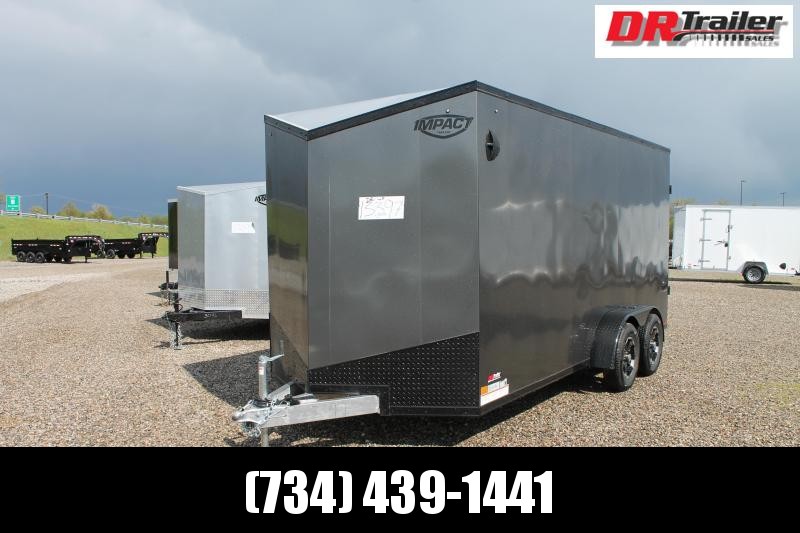 2022 Impact Trailers 7' X 16' + 12" ENCLOSED TRAILER Enclosed Cargo Trailer 2022 Impact Trailers 7' X 16' + 12" ENCLOSED TRAILER Enclosed Cargo Trailer