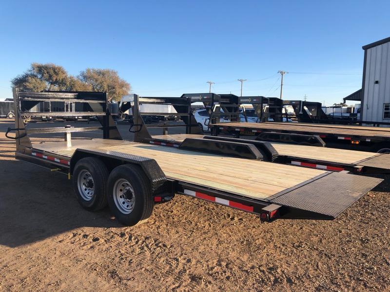 2021 83X20 Buck Dandy (14K) Gooseneck Wood Floor Tilt Trailer BWtelM