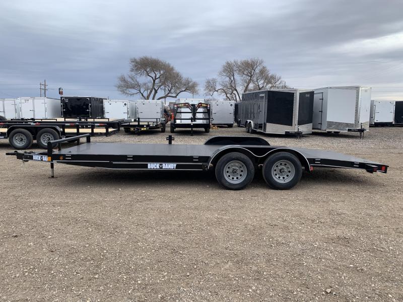 2021 83X18 Buck Dandy Steel Floor Car Hauler