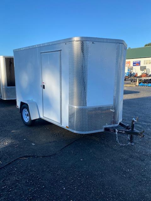 2021 Arising 6' x 10' White Enclosed Cargo Trailer 2021 Arising 6' x 10' White Enclosed Cargo Trailer