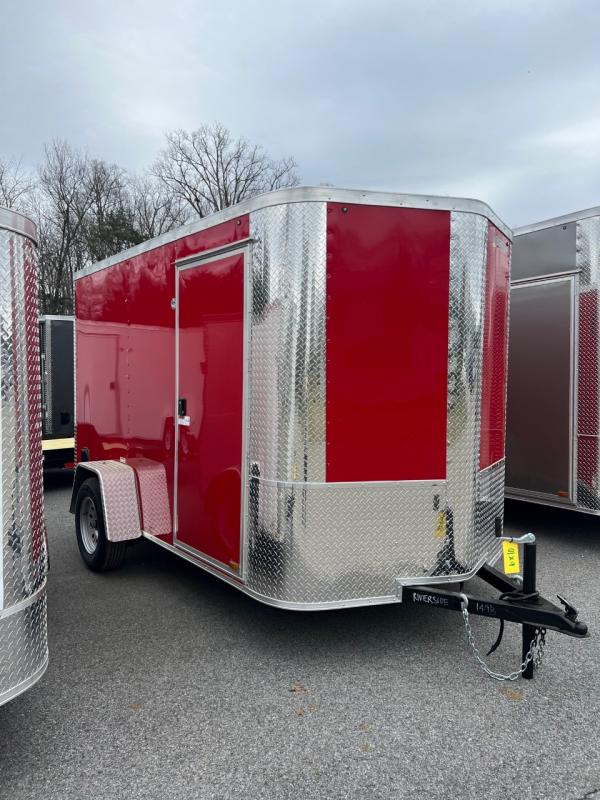 2023 Arising 6' x 10' Red Enclosed Cargo Trailer 0sYjGSonwd8d