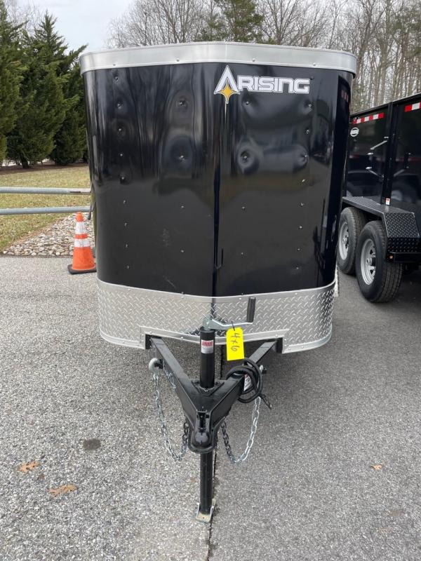 2022 Arising 4' x 6' Black Enclosed Cargo Trailer 2022 Arising 4' x 6' Black Enclosed Cargo Trailer