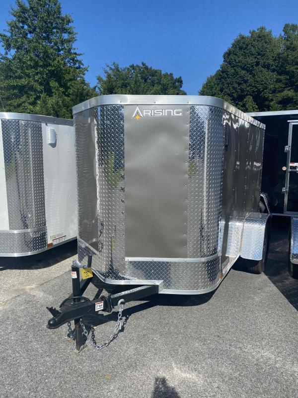 2022 Arising 5' x 8' Pewter Enclosed Cargo Trailer 2022 Arising 5' x 8' Pewter Enclosed Cargo Trailer