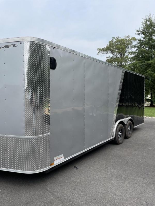 2019 Arising 8.5 x 20 Two Tone Tandem Axle Enclosed Cargo Trailer 7' Height 2019 Arising 8.5 x 20 Two Tone Tandem Axle Enclosed Cargo Trailer 7' Height