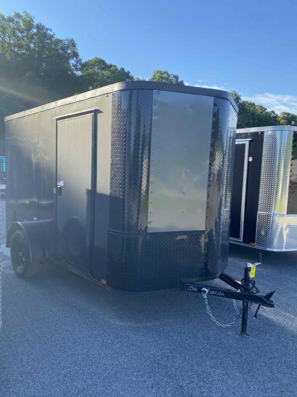 2022 Arising 6' X 10' Charcoal Blackout Enclosed Cargo Trailer 2022 Arising 6' X 10' Charcoal Blackout Enclosed Cargo Trailer