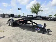 Equipment Trailer 2027 7X20 Hawke Trailers 82×20 Tandem Axle 15k Hydraulic Tilt Steel Deck T