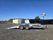 Aluminum 2026 6.83X18 Aluma 8218 Tandem Axel Gravity Tilt Aluminum Car Hauler -alum8218Tilt-309452 6