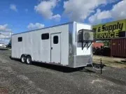 Enclosed 2026 8.5X24 Arising Trailers 8.5×24 Tandem Axle Enclosed Office Trailer Double Office 
