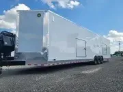 Enclosed 2027 8.5X36 Elite Trailers 8.5×36 21K Enclosed 2 Car Hauler Trailer -eccw8536-10230