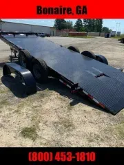 Hawke Trailers equipment 80x20 15k Hydraulic tilt deck Equipment Trailer