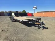 Equipment Trailer 2027 8.5X24 Down 2 Earth Trailers 102X24 drive over fenders equipment trailer f