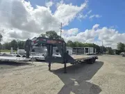 Equipment Trailer 2026 8.5X30 Down 2 Earth Trailers USED 8.5X30 Gooseneck 23.9K Equipment Trailer