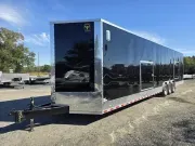 Enclosed 2026 8.5X36 Elite Trailers 8x 36 2 car triple axle Enclosed cargo Carhauler trailer extr