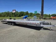 Aluminum 2026 8.50X35 Wolverine Trailers 8.5×35′ Aluminum Car Hauler Deck Over Trailer -a