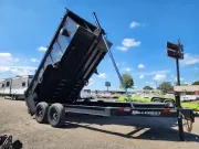 Dump 2027 7X14 Hillcrest Trailers 7×14 40″ Sides 14K Dump Trailer Dump Trailers –