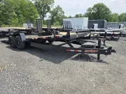 Car Hauler Trailer 2027 7X22 Down 2 Earth Trailers 82X22 Tandem Axle 14K Power Tilt Car hauler Tr