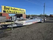 Aluminum 2026 7X34 Wolverine Trailers 7×34′ 21K All Aluminum Car Hauler Trailer -ALUM8