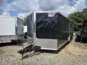 Enclosed 2019 8.5X24 Team Spirit USED 8.5X24 Enclosed Car Hauler With Escape Door -eccw8524-USED-